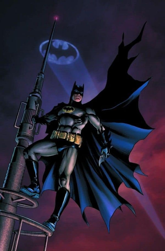 Batman Gotham Skyline Print Poster