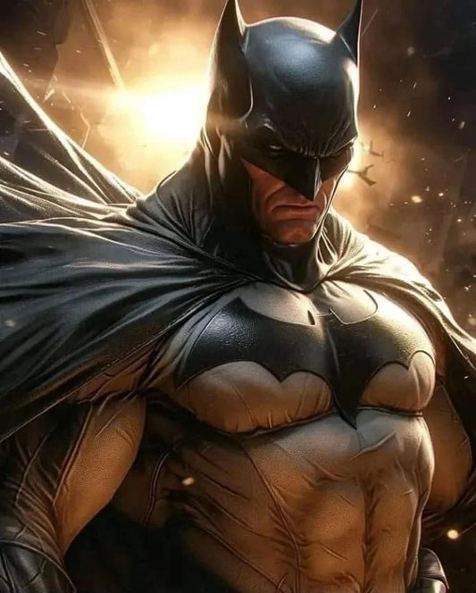 Batman Hero Portrait (6) Print Poster