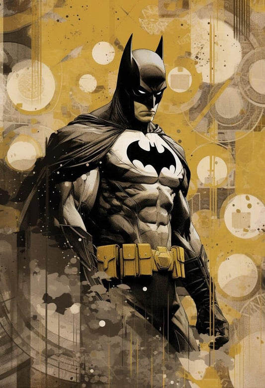 Batman Illustration Artwork Print Poster