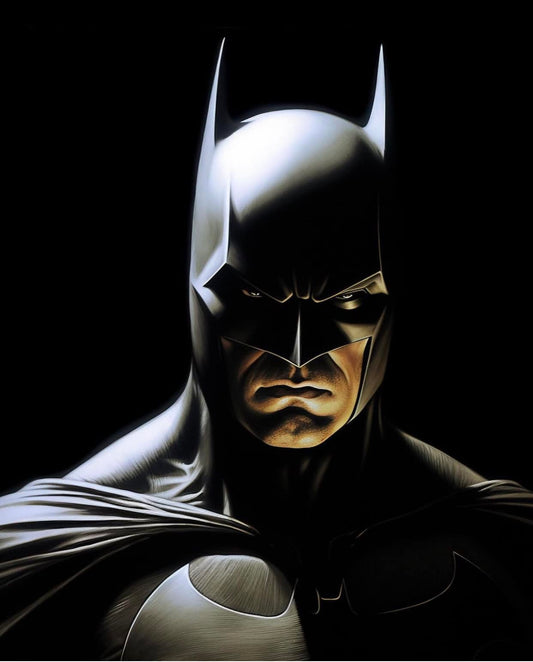 Batman Portrait Print Poster