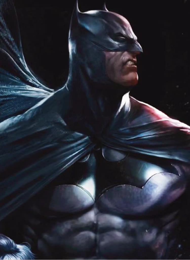 Batman Portrait Action Jigsaw Puzzle