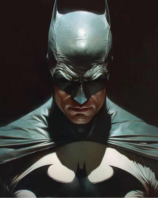 Batman Portrait Dark Hero (2) Print Poster