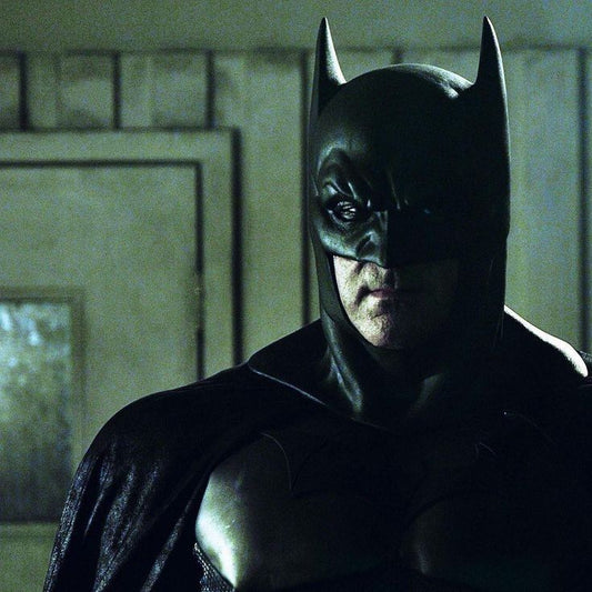 Batman Portrait Dark Setting Print Poster