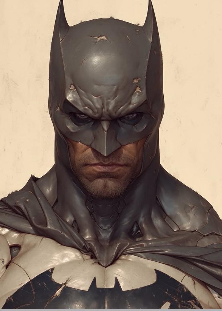 Batman Portrait Detailed Jigsaw Puzzle