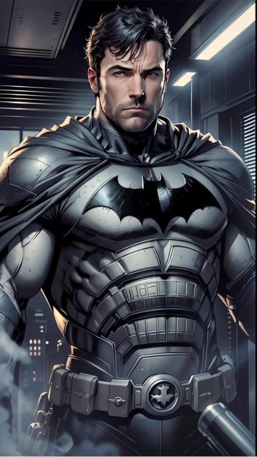 Batman Portrait Hero Profile Print Poster