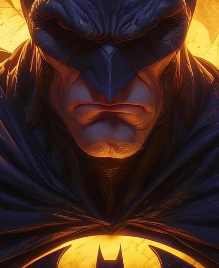 Batman Portrait Heroic Closeup Jigsaw Puzzle
