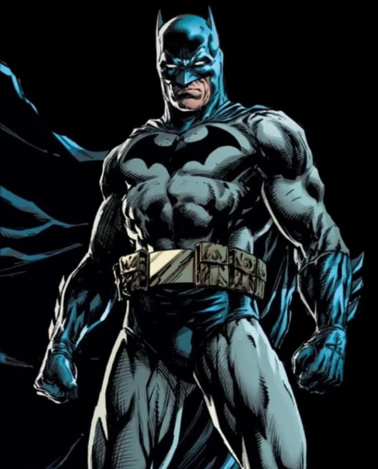 Batman Portrait Heroic (3) Print Poster