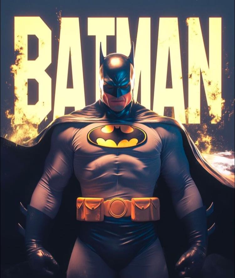 Batman Portrait Heroic (7) Jigsaw Puzzle