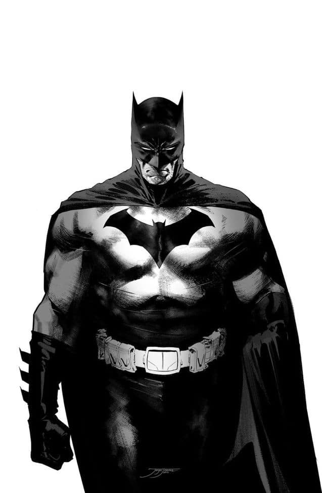 Batman Portrait Illustration Print Poster