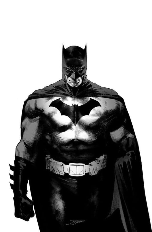 Batman Portrait Illustration Print Poster