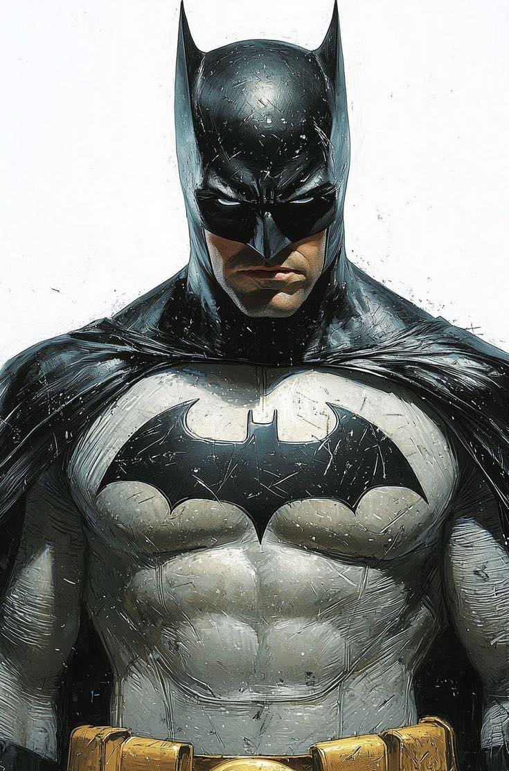 Batman Portrait (6) Print Poster