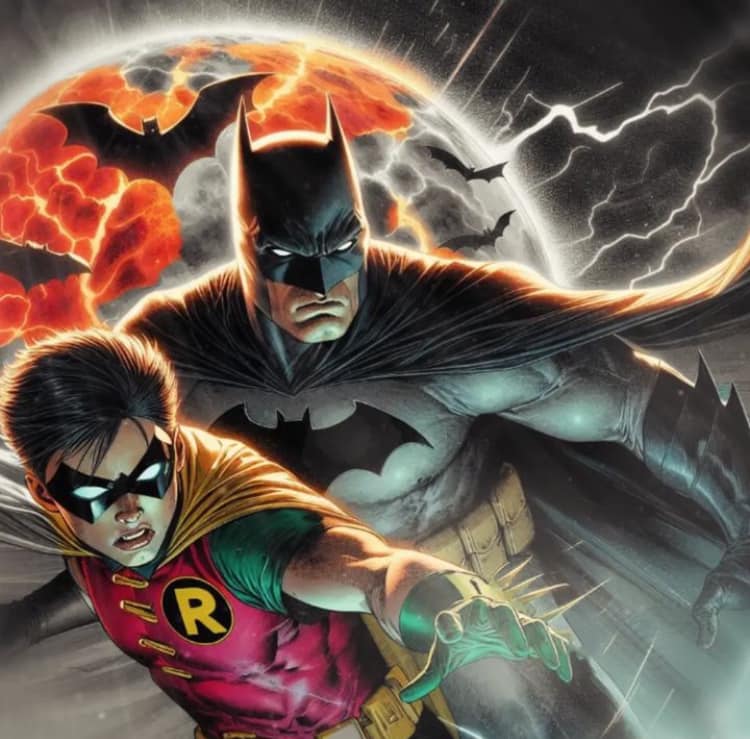 Batman Robin Comic Art (2) Jigsaw Puzzle