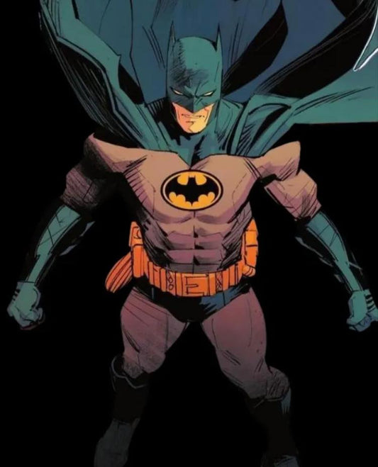 Batman Superhero Portrait Print Poster