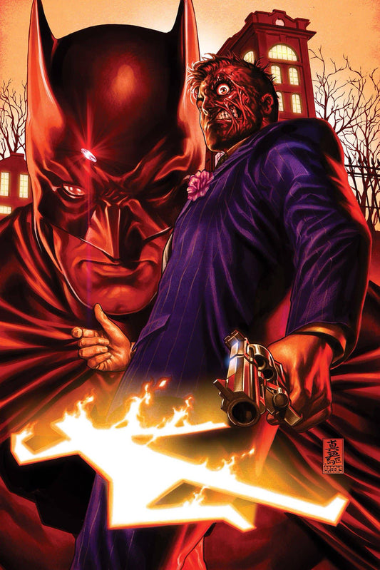 Batman Two Face Showdown Print Poster