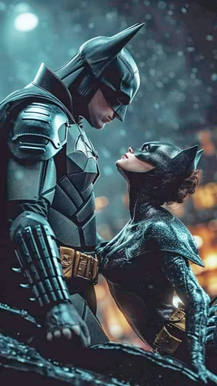 Batman And Catwoman 9032 Print Poster
