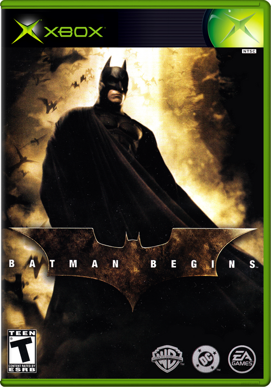 Batman Begins Xbox Print Poster