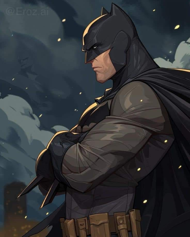 Batman Comic Style 843 Print Poster