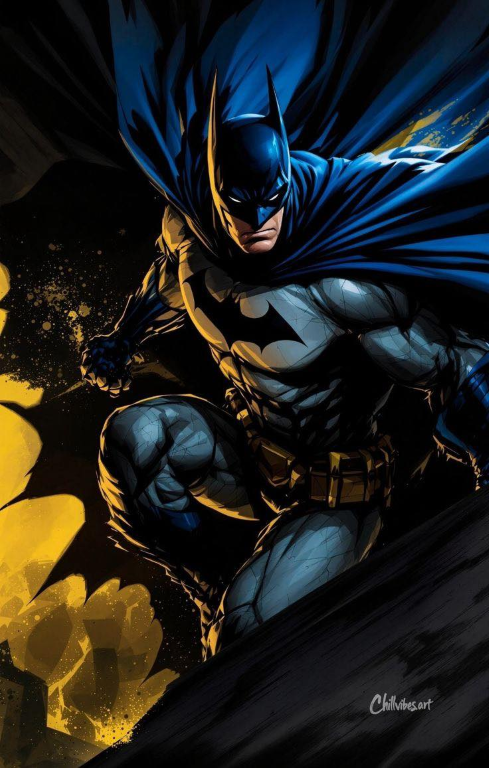 Batman Dark Knight Cape 3451 Print Poster