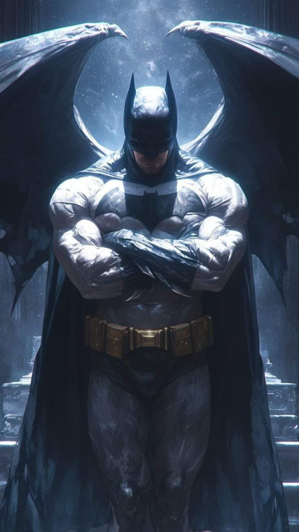 Batman Deep Dark Atmosphere 231 Print Poster