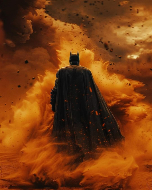 Batman Desert Storm 001 Print Poster