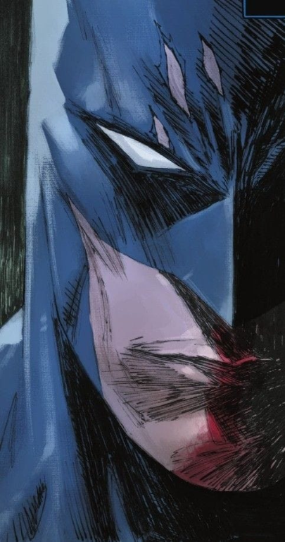 Batman Determined Expression 857 Print Poster