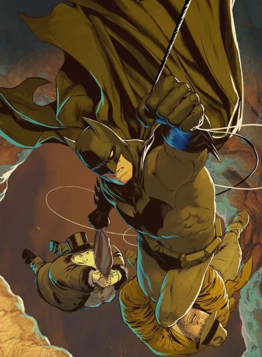 Batman Grappling Hook Adventure 378 Print Poster