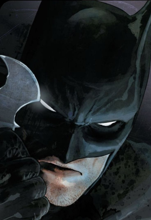 Batman Holding Batarang 937 Print Poster