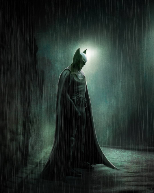 Batman Rain Alley 4352 Print Poster