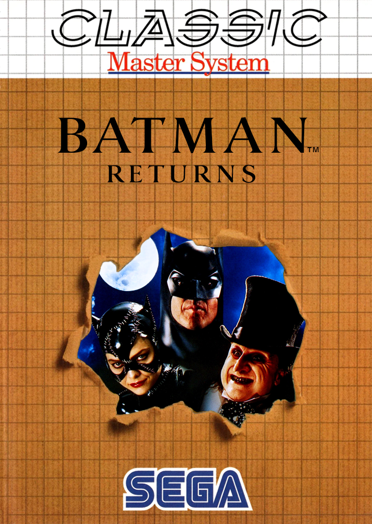 Batman Returns(1) Sega Master System Keychain