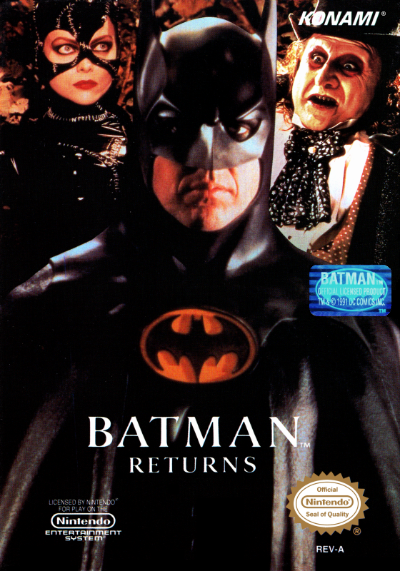 Batman Returns (Usa) Nes Print Poster