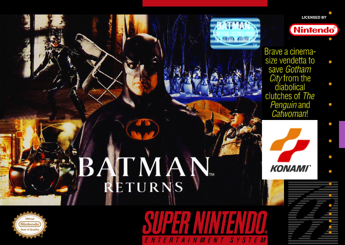 Batman Returns (Usa) Snes Print Poster