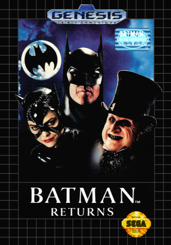 Batman Returns (Usa) Genesis Print Poster