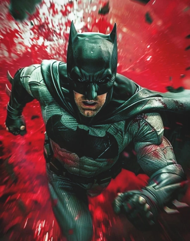Batman Running Action 834 Jigsaw Puzzle