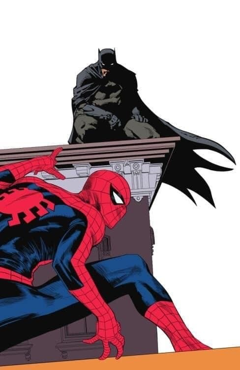Batman Spider Man 957 Print Poster