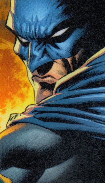 Batman Yellow Background 348 Print Poster