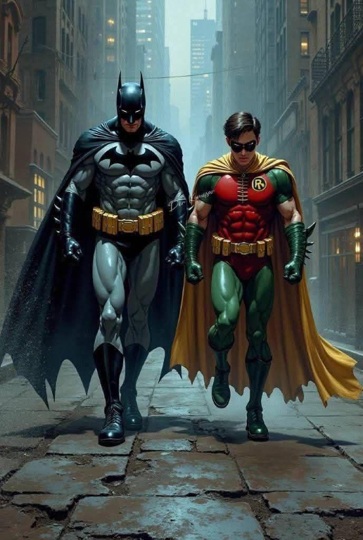 Batman And Robin 731 Print Poster