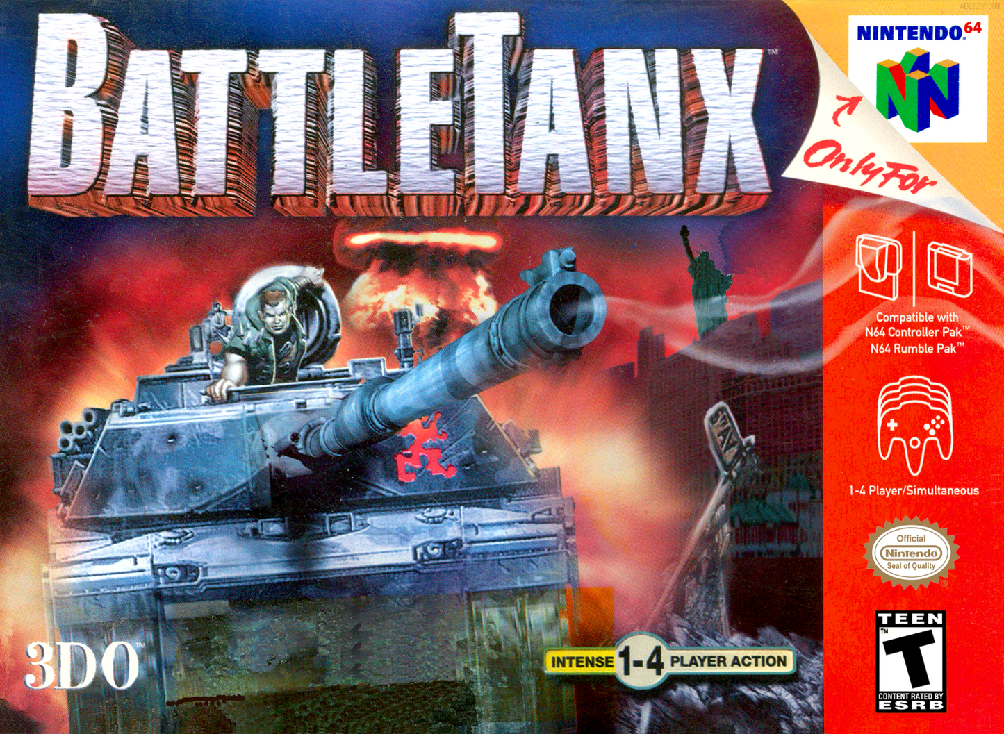 Battletanx N64 Print Poster