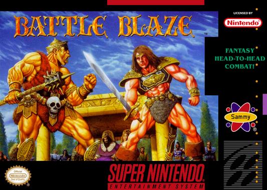 Battle Blaze (Usa) Snes Print Poster