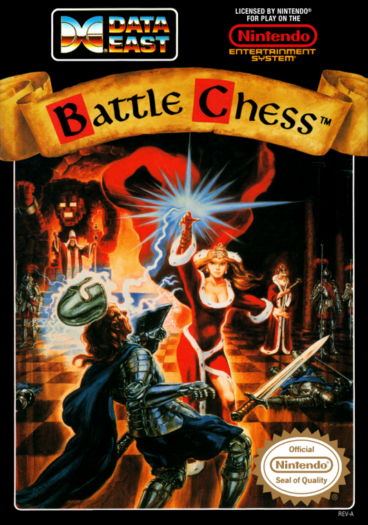 Battle Chess (Usa) Nes Print Poster