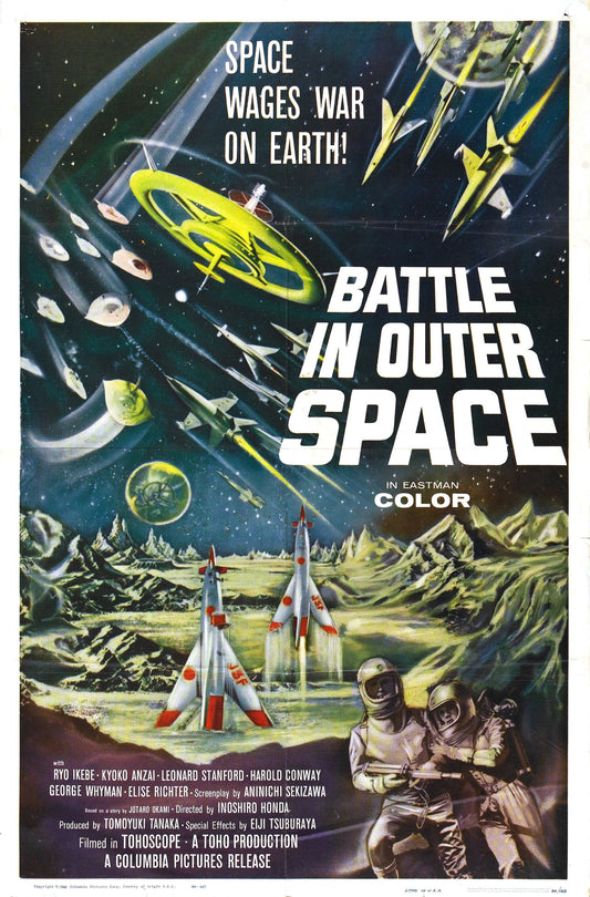 Battle In Outer Space 01 Movie Magnet