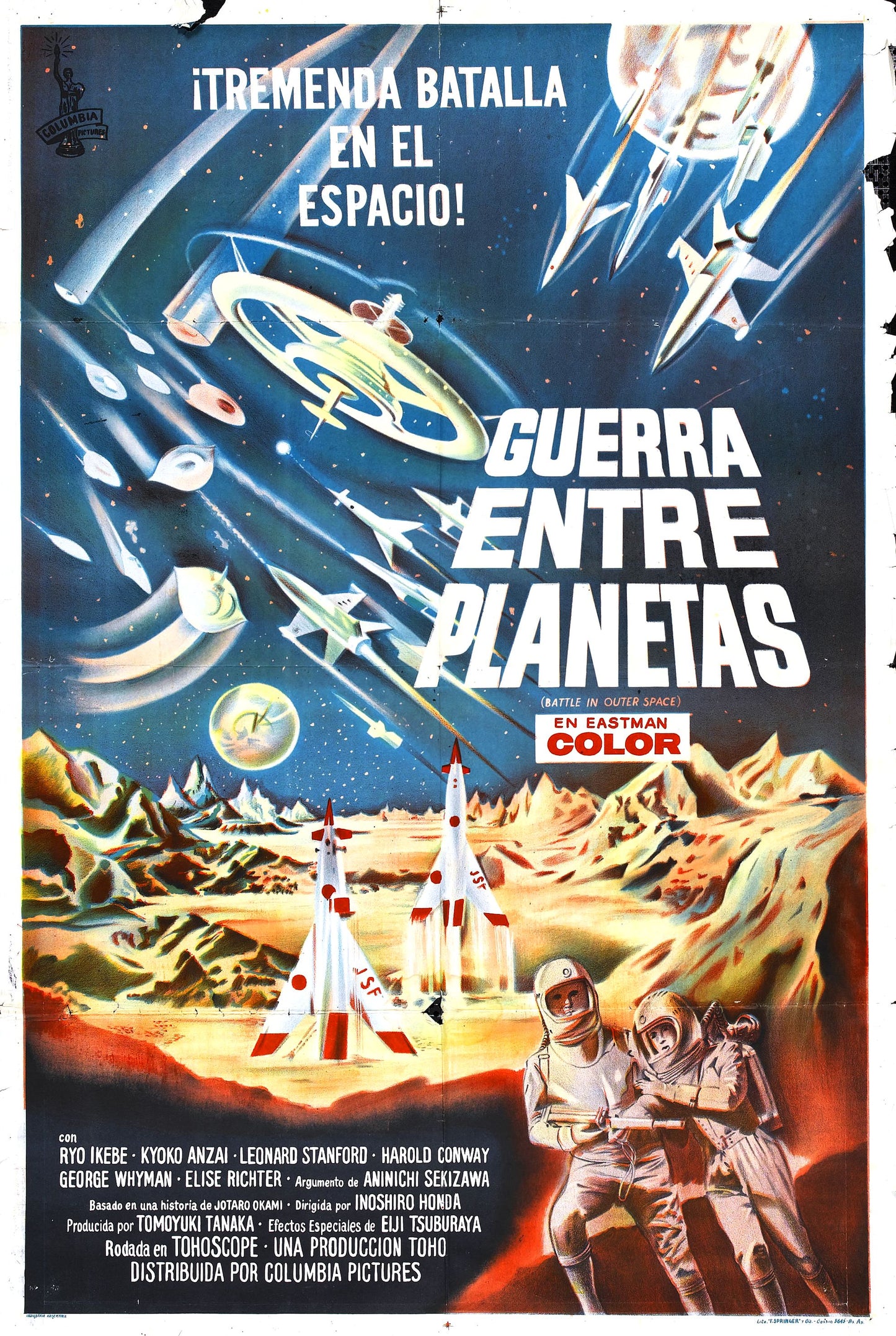 Battle In Outer Space 04 Movie Magnet