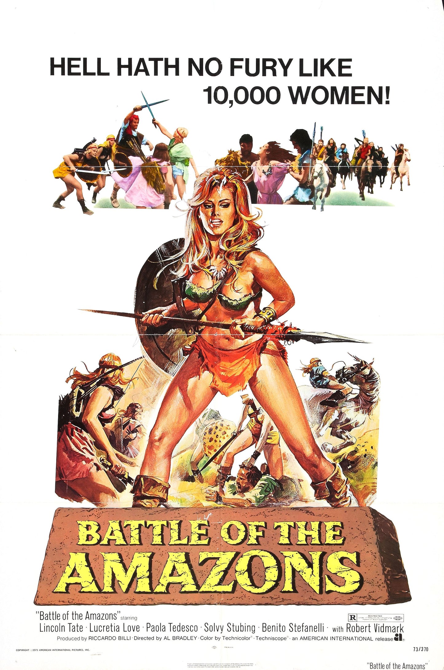 Battle Of The Amazons 01 Movie Magnet
