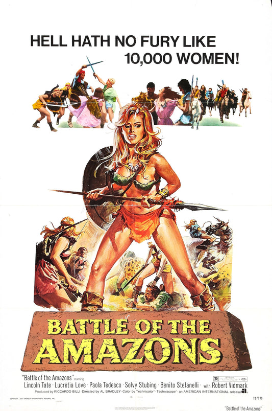 Battle Of The Amazons 01 Movie Magnet