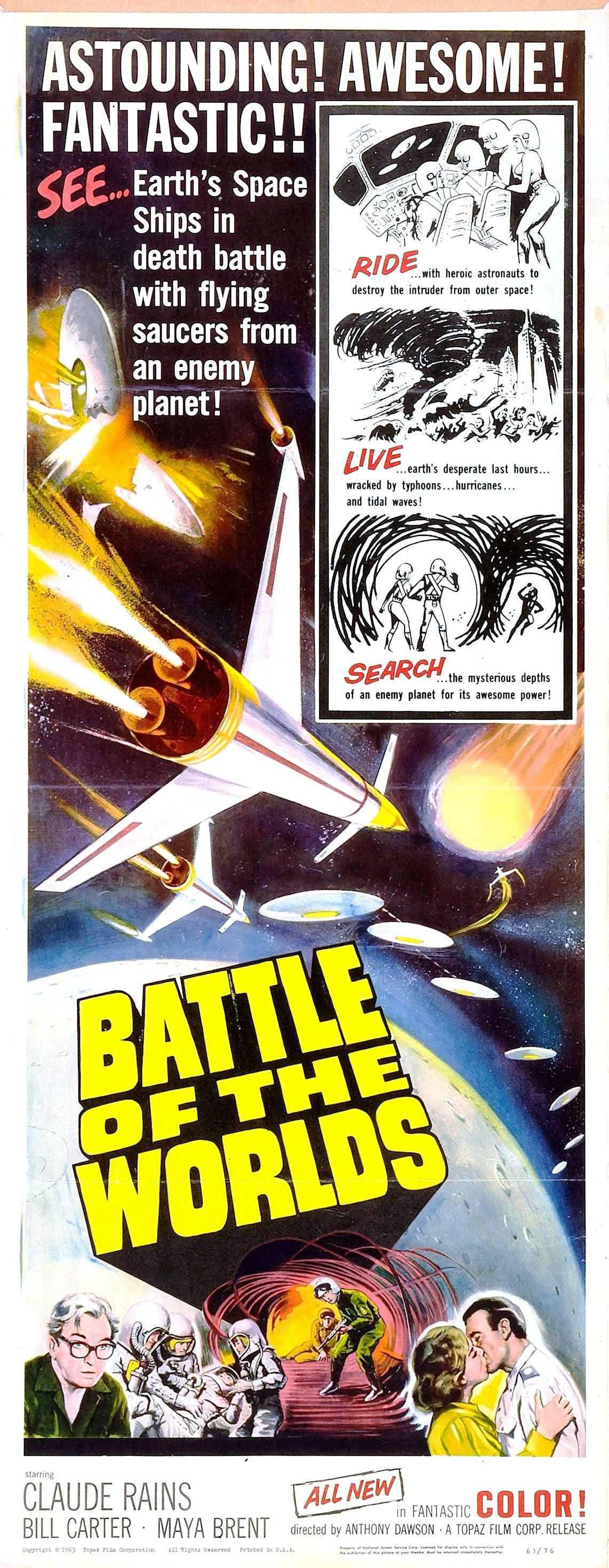 Battle Of Worlds 01 Movie Magnet