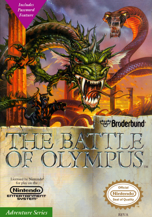 Battle Of Olympus, The (Usa) Nes Print Poster