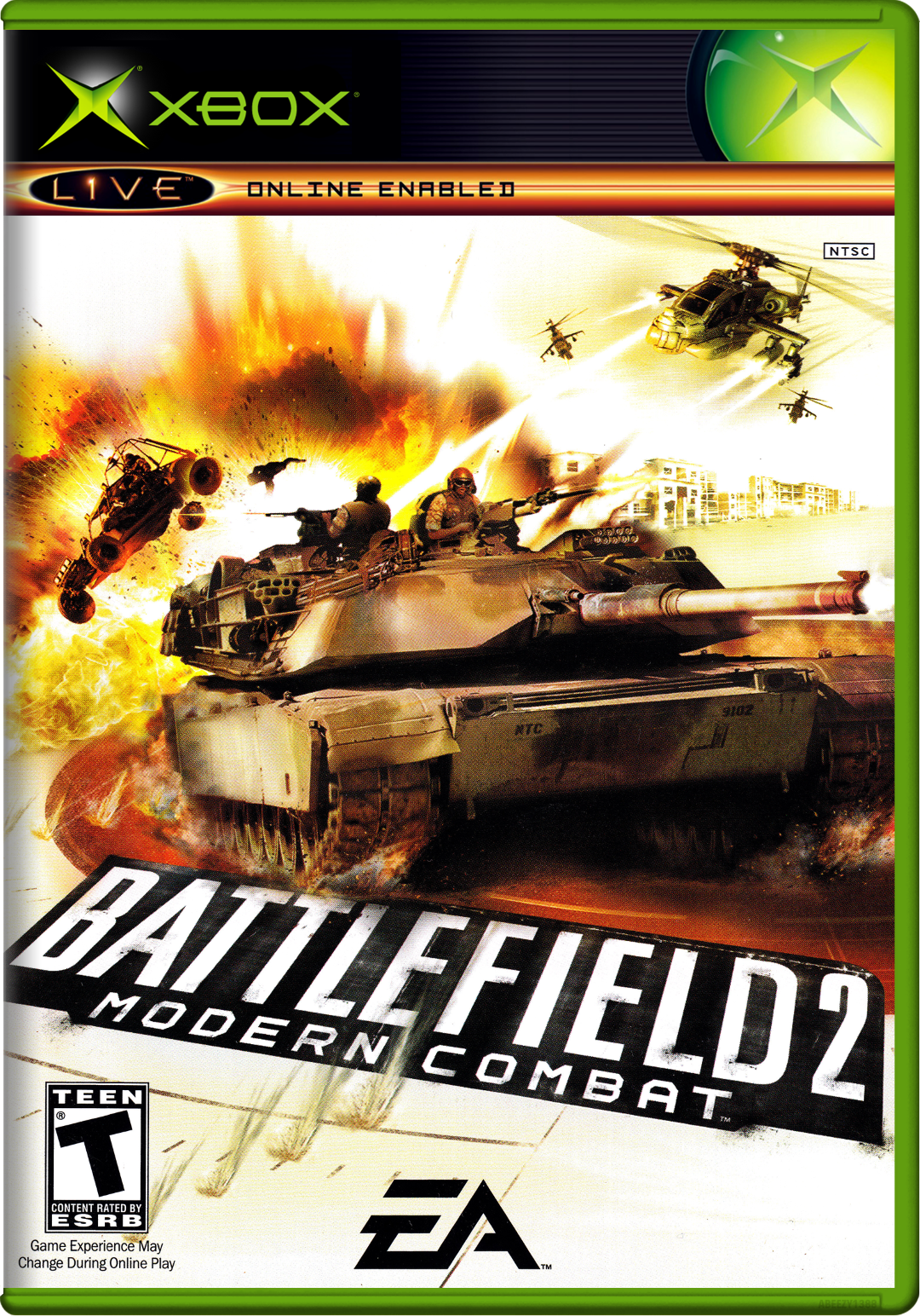 Battlefield 2 Modern Combat Xbox Keychain