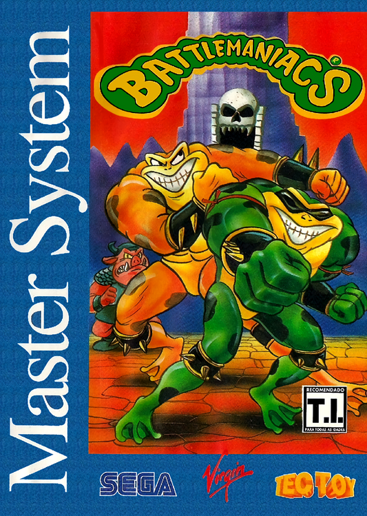 Battlemaniacs Sega Master System Print Poster