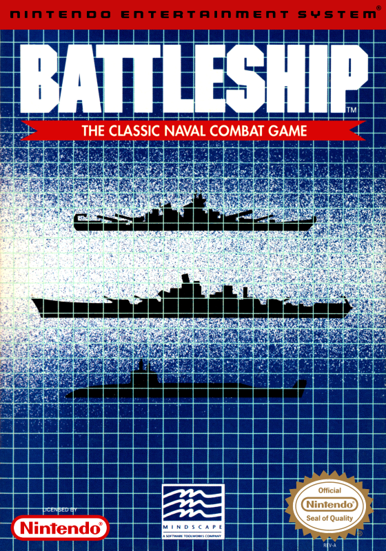 Battleship (Usa) Nes Print Poster