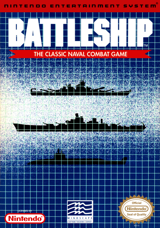Battleship (Usa) Nes Print Poster