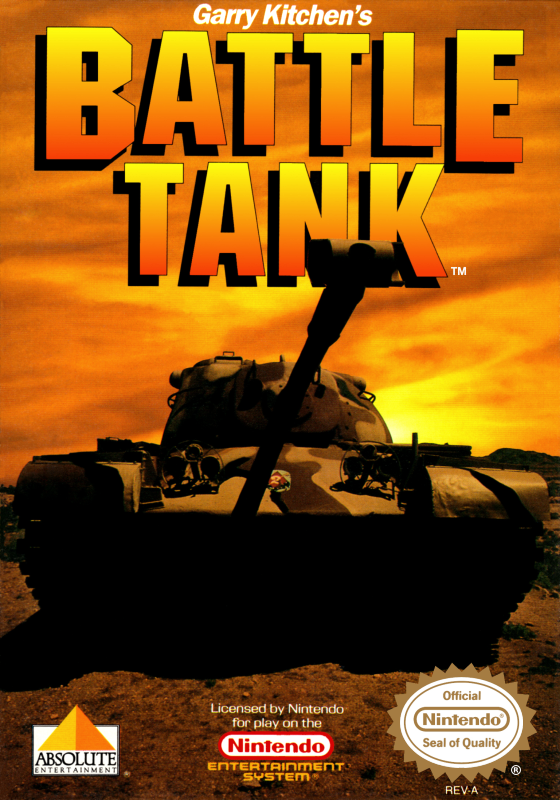 Battletank, Garry Kitchen S (Usa) Nes Print Poster